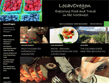 Tablet Screenshot of locavoregon.com